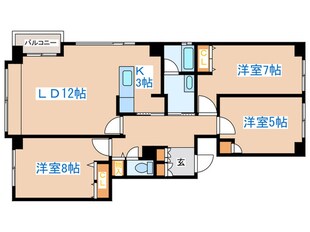 ＰＬＵＭＣＯＵＲＴの物件間取画像